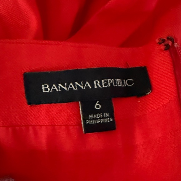 Banana Republic | Fit & Flare Linen Blend Dress - Picture 11 of 12